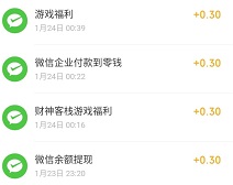 到账记录