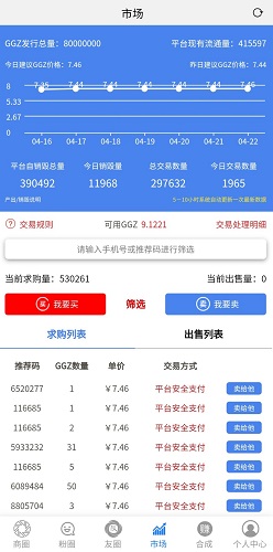 脉圈交易