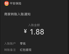 到账记录