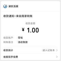 到账记录
